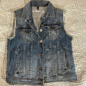 Vintage Victoria’s Secret Denim Vest - size small